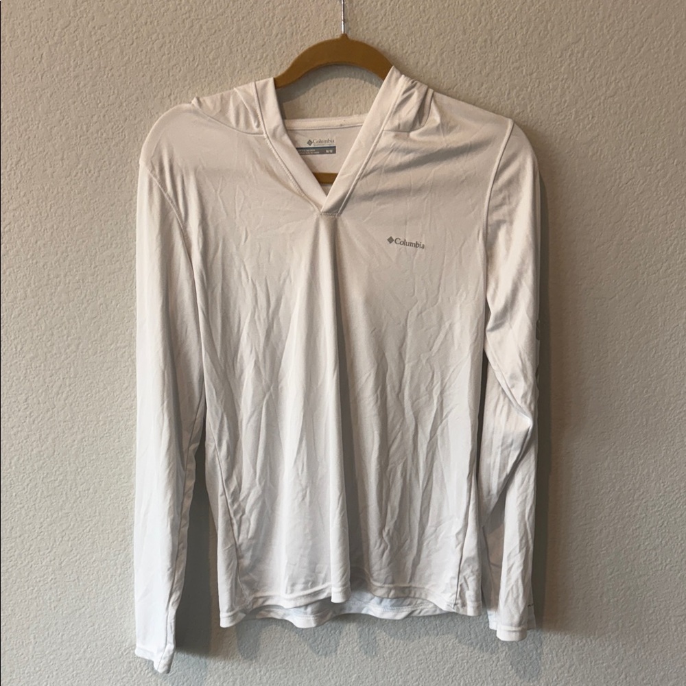 Columbia‎ Women’s M Classic White Long Sleeve Top